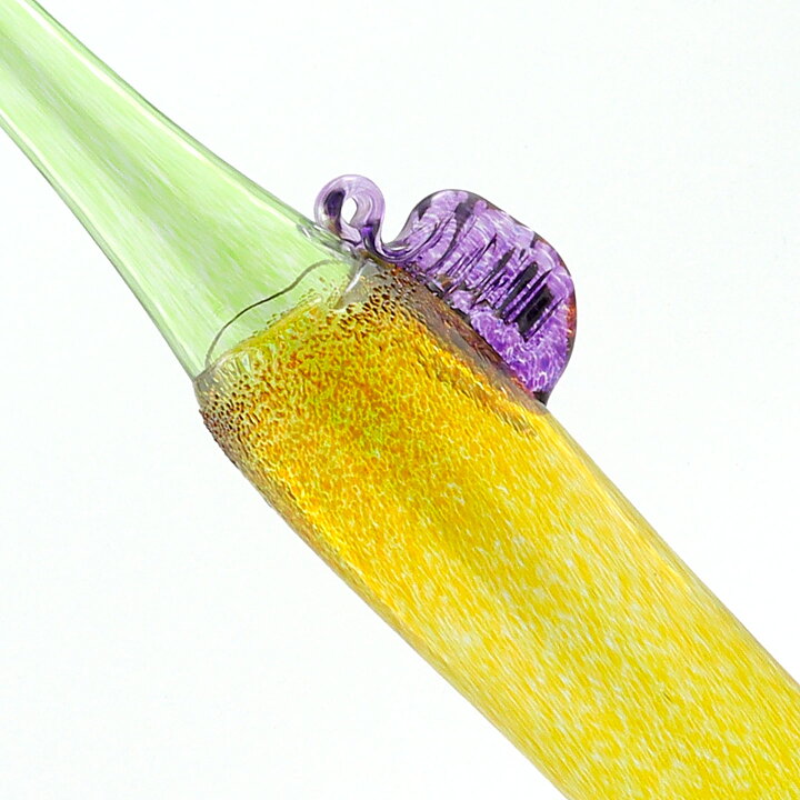 Bertil Vallien (Wind Pipes 1976) Protracted Colorful Vase 43 cm