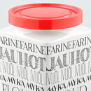 Esteri Tomula (1966) Flour Jar with Text Decor 20 cm
