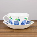 スティグ・リンドベリ Prunusシリーズ  ティーカップ＆ソーサー  2000年代 (Tea)