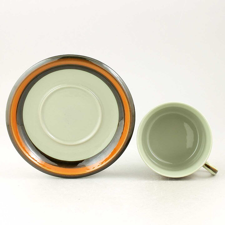 Marianne Westman (Annika 1972) Teacup with Brown/Orange Decor 11,5 cm  [Sample Images] 