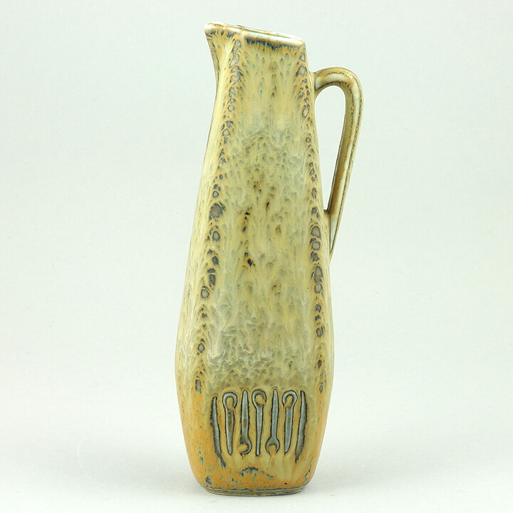 グナー・ニールンド  ASTシリーズ  持ち手付きの緑色のベース  18cm  1950年代