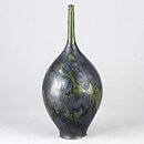 Isak Isaksson (2019) Unique Vase with Black Crystalline Glaze 16 cm