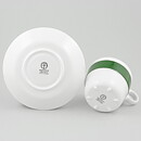 Karin Björquist (Grönt Band 1974) Coffee Cup with Green Border 11 cm  [Sample Images] 