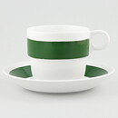 Karin Björquist (Grönt Band 1974) Coffee Cup with Green Border 11 cm  [Sample Images] 