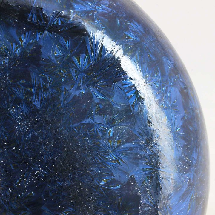 イサク・イサクソン　一点もの！　漆黒のブルーの花瓶  2015年  (8cm)