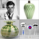ケル・ブロムベリ  Kretaシリーズ  ターコイズボウル Bowl (15cm) 1960年代