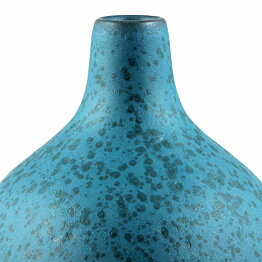 ジョージ・モーゲンセン 　ターコイズの花瓶 Vase 1960年代 15 cm