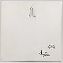 バリヤ・スクーギ  限定品  シルバーの陶板 Wall Plaque　23cm  1980年代