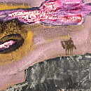 Börje Skohg (1980) Limited Silver Wall Plaque with Landscape 23 cm