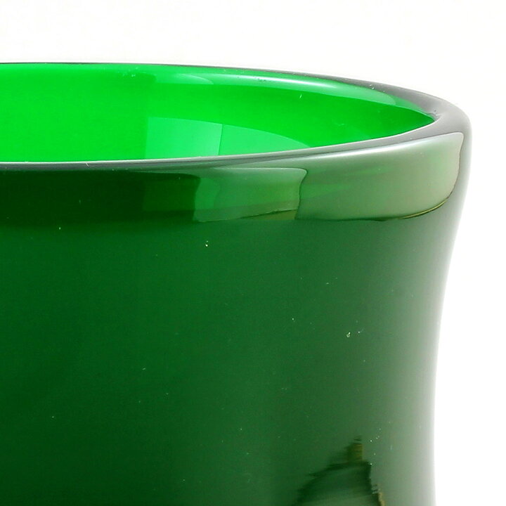 エリック・ホグラン  グリーンのボウル Bowl  (13cm)  1992年 (2)
