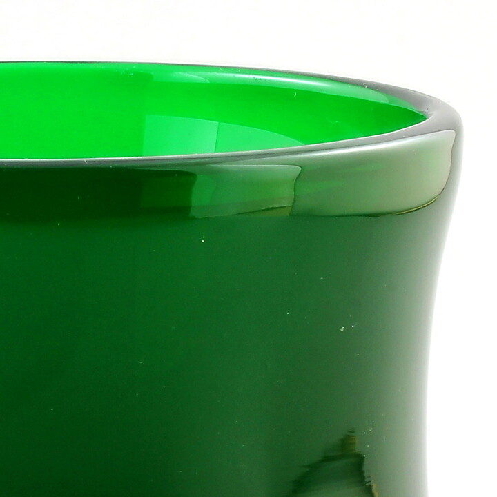 Erik Höglund (1992) Green Hourglass Bowl 13 cm (2)
