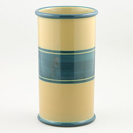 Margareta Hennix (1970) Unique Blue/Yellow Vase 20 cm