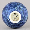 Isak Isaksson (2017) Unique Vase with Blue Crystalline Glaze 16 cm