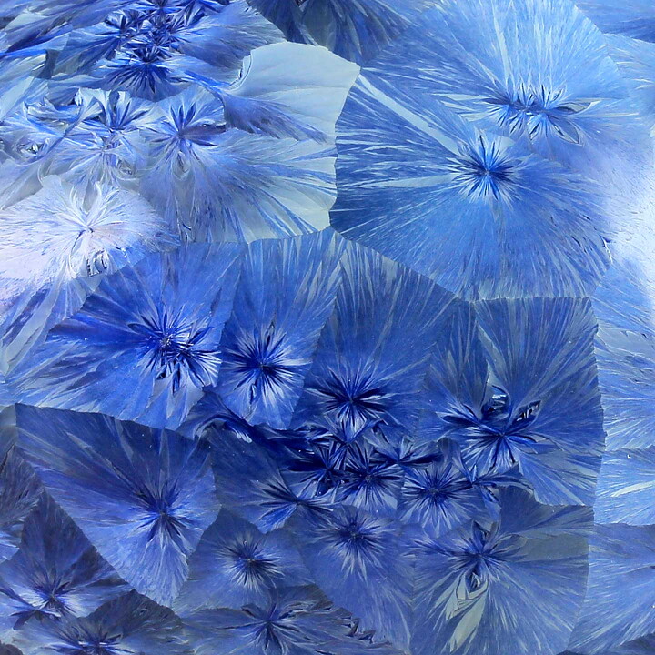 Isak Isaksson (2017) Unique Vase with Blue Crystalline Glaze 16 cm