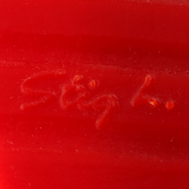 Stig Lindberg (1961) Red Plastic Scottish Terrier Coin Bank 17/12 cm  [Sample Images]