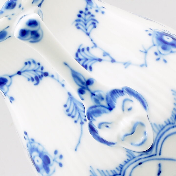Royal Copenhagen (Blue Fluted 20th Century) Full Lace Creamer #1032