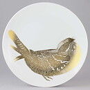 Paul Hoff (Endangered Species 1982) European Nightjar Collectors Plate 25 cm   [Sample Images]