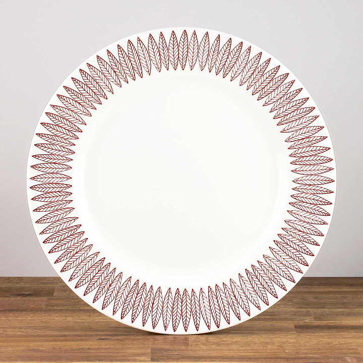 Stig Lindberg (Red Salix 2000s) Perfect Plate (28 cm)