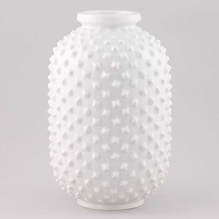 グナー・ニールンド  ホワイトの鋲の花瓶 Vase 1951年