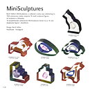 Bertil Vallien (Mini Sculptures 1993) Glass Figurine "Dobbin" 8 cm