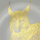  Paul Hoff (Endangered Species 1979) Lynx Collectors Wall Plate 25 cm <with Box> [Sample Images]