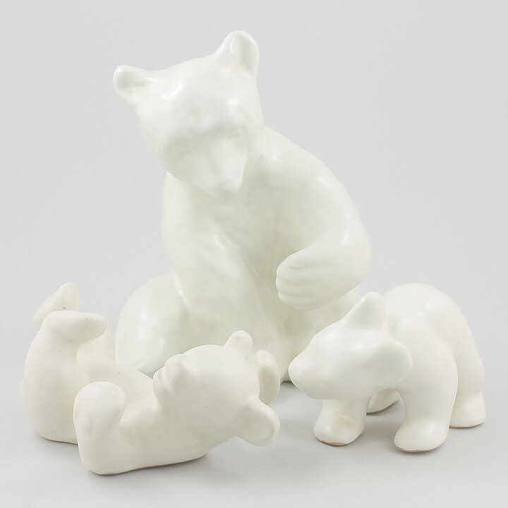 アンナ・リサ・トムソン  白い子熊  14cm  1930年代