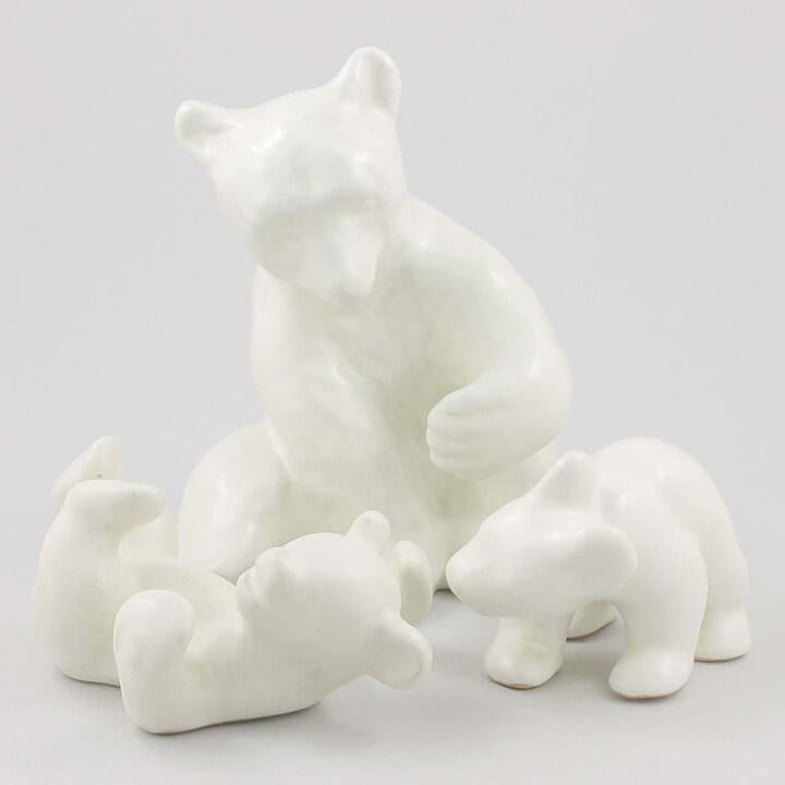 アンナ・リサ・トムソン  白い子熊  14cm  1930年代