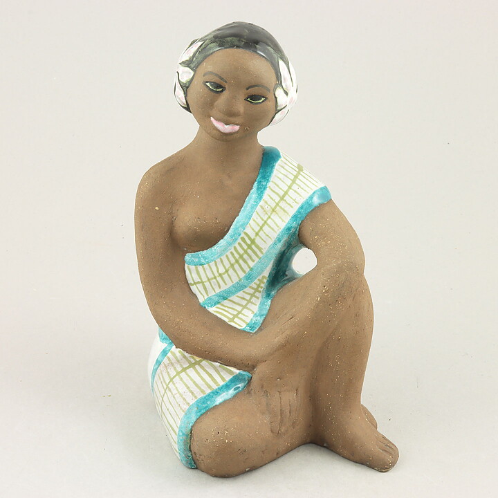 Mari Simmulson (1958) Sitting Woman 17 cm