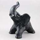 フォークとエルサ・ジャーンバーグ  ブラックのゾウ  23 cm　1960年代