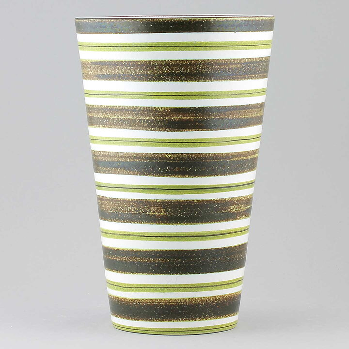 スティグ・リンドベリ 縞模様の花瓶 Vase (22cm)  1950年代