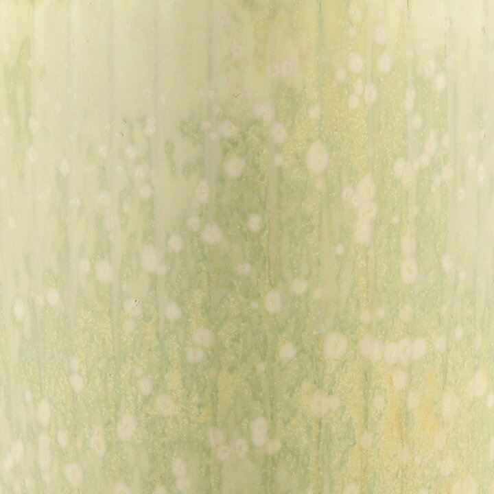Gunnar Nylund (ARH 1950s) Green Quadratic Vase with Linear Relief 16 cm