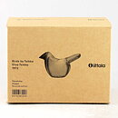 Oiva Toikka (2021) Stylistic Sieppo Glass Bird (Clear)