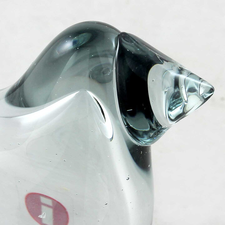 Oiva Toikka (2021) Stylistic Sieppo Glass Bird (Clear)