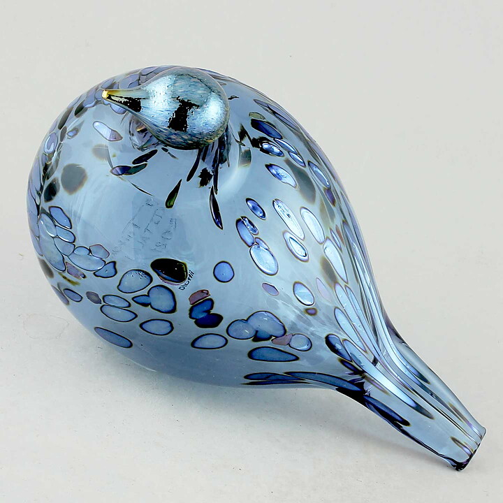 オイバ・トイッカ  ガラスの鳥  アニュアルバード  アメジスト  18cm   2021年 Amethyst Bird