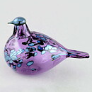 オイバ・トイッカ  ガラスの鳥  アニュアルバード  アメジスト  18cm   2021年 Amethyst Bird