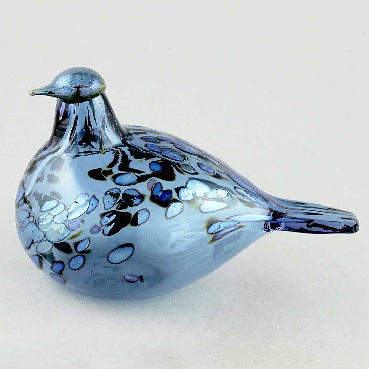 オイバ・トイッカ  ガラスの鳥  アニュアルバード  アメジスト  18cm   2021年 Amethyst Bird