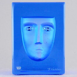 Bertil Vallien (Azur 2018) Glass Sculpture "Frost" (15 cm)