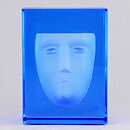 Bertil Vallien (Azur 2018) Glass Sculpture "Frost" (15 cm)