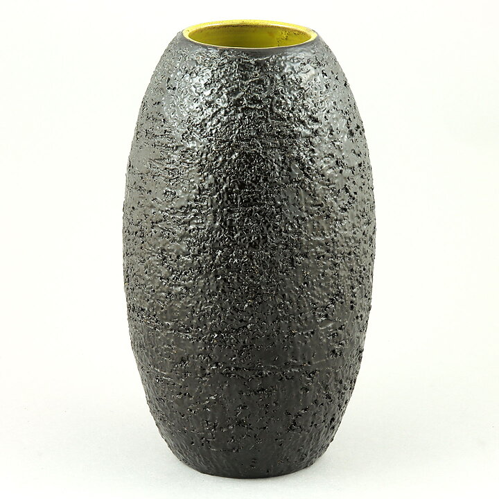 Ingrid Atterberg (Plan 1957) Black Rough Vase 21 cm