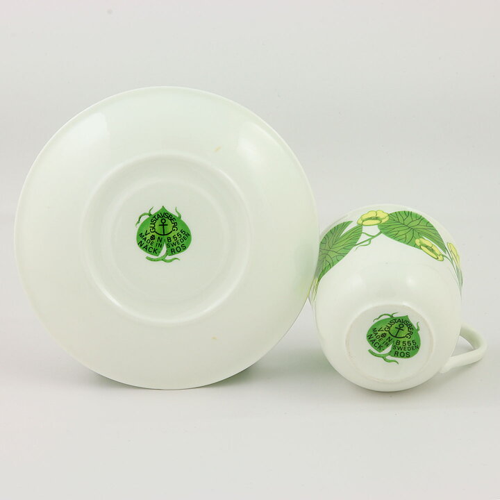 Stig Lindberg (Näckros 1970) Coffee Cup with Water Lily Decor 9 cm  [Sample Images]