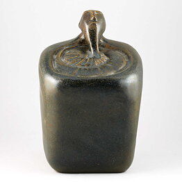 Åke Holm (1960s) Unique Masterpiece Sculpture Aron with Snake