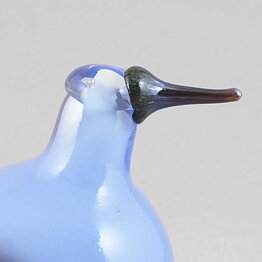 オイバ・トイッカ  ガラスの鳥  Sky Curlew 空色のダイシャクシギ オブジェ 2005年