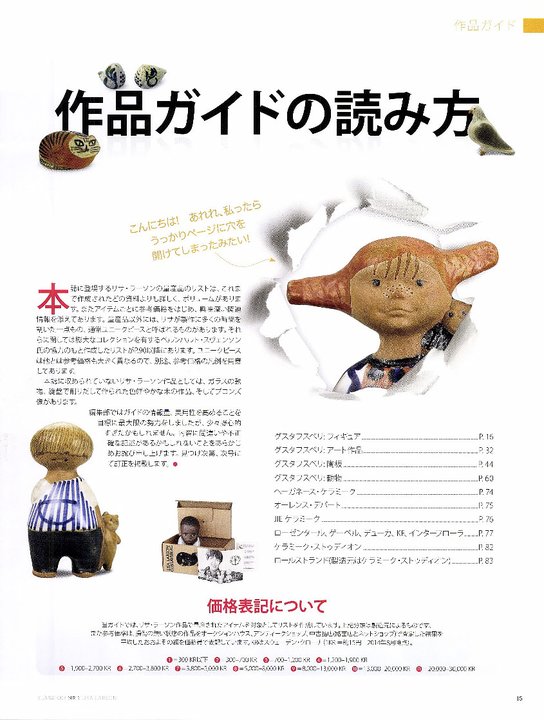 リサラーソン 本  RETREO　"Lisa Larson" 日本語版