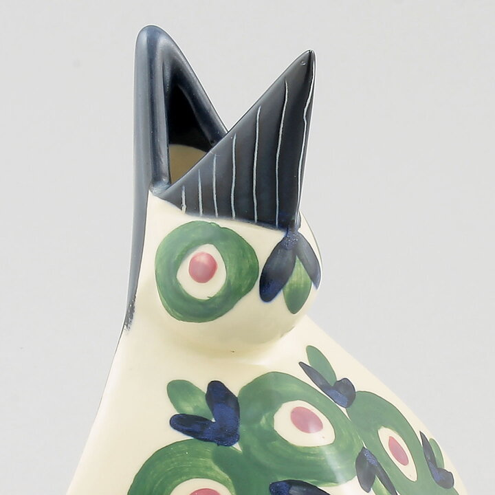 Anita Nylund (1950s) Stylized Bird with Colorful Decor 13 cm