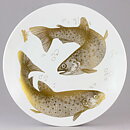 Paul Hoff (Endangered Species 1983) Brown Trout Collectors Plate 25 cm  [Sample Images]