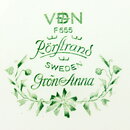 Carl-Harry Stålhane (Gröna Anna 1966) Teacup with Green Flower Decor 12 cm  [Sample Images]