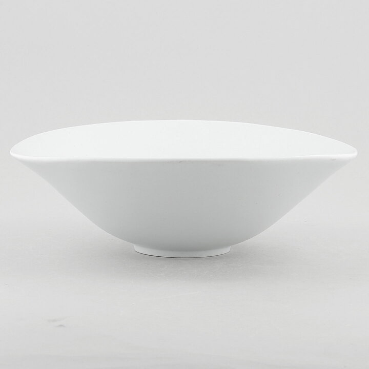 Wilhelm Kåge (1940s) White Carrara Bowl 23 cm