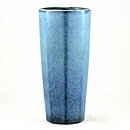 Carl-Harry Stålhane (CEK 1950s) Octagon Vase with Blue Haresfur Glaze (19 cm)