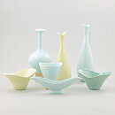 Gunnar Nylund (Paranta 1954) Green Bowl with Wave Relief 11 cm