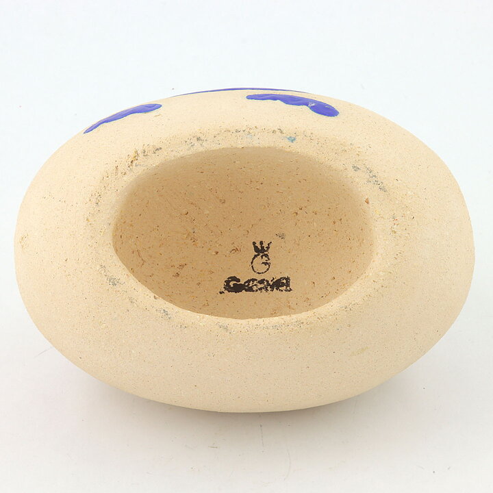 フィファリャ・ルナ・ランゲルンド  青いネコのキャンドルホルダー  14/7cm  1980年代   [サンプル画像]
